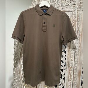 G-Star Classic Brown Short-Sleeve Polo